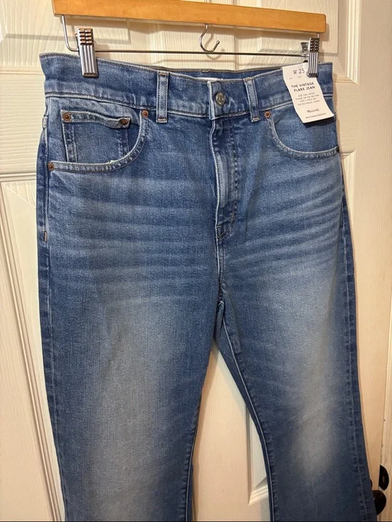 Madewell Vintage Flare jeans NWT - Picture 2 of 9